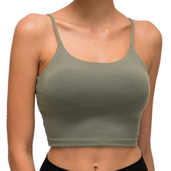 Lemedy Padded Sports Bra Tank Top